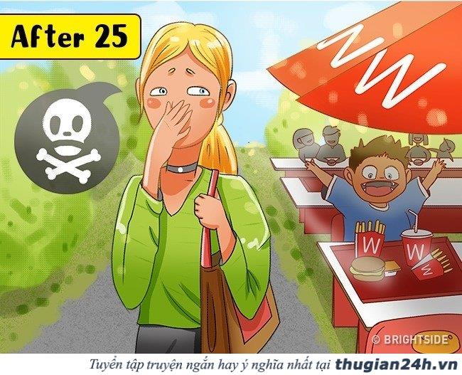 Loạt ảnh phản ánh cuộc sống sẽ thay đổi như thế nào trước và sau tuổi 25 13