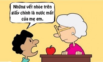 Mẹ Rơi Nước Mắt Vì Bài Văn Dở Tệ Của Con Trai