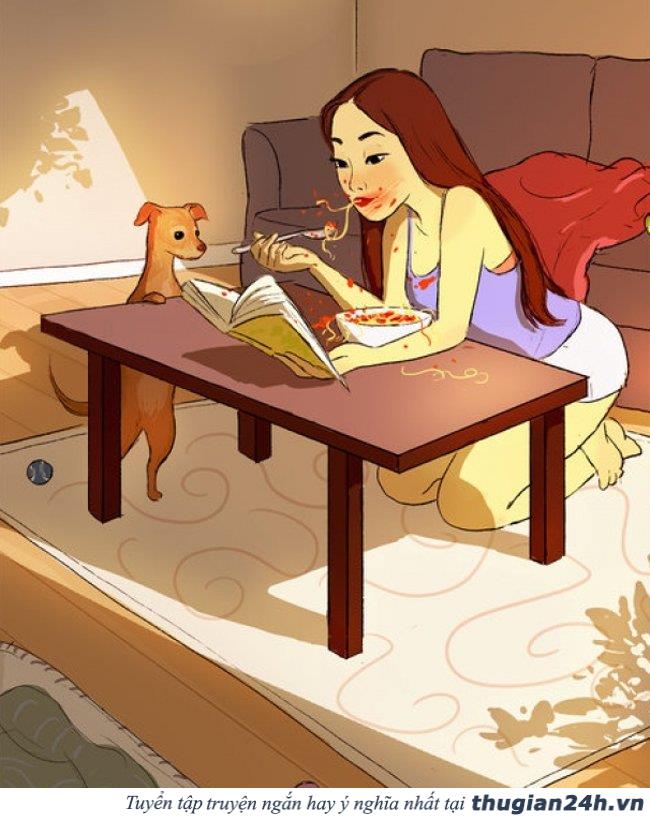 18 hình ảnh minh họa chính xác những gì diễn ra khi con gái sống một mình 2