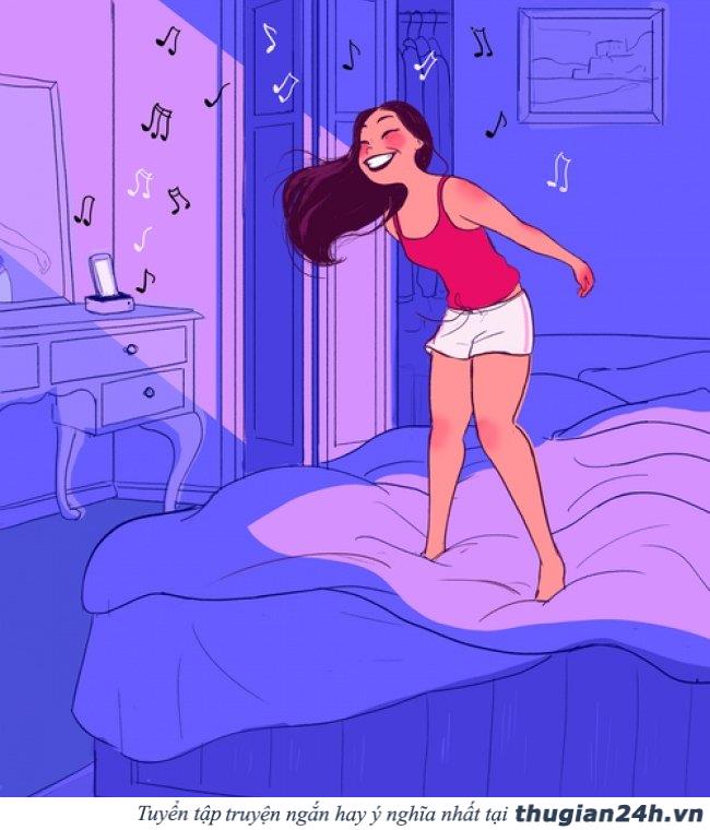 18 hình ảnh minh họa chính xác những gì diễn ra khi con gái sống một mình 14