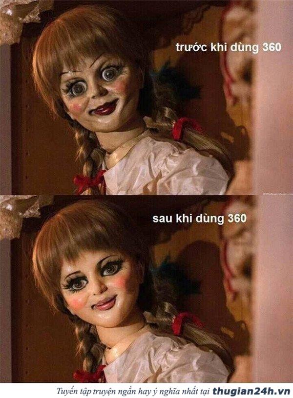 “Cười ra nước mắt” với loạt ảnh hài hước chế Annabelle lầy lội của dân mạng 0