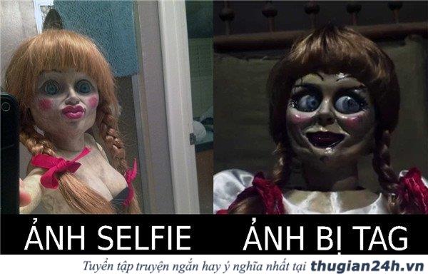 “Cười ra nước mắt” với loạt ảnh hài hước chế Annabelle lầy lội của dân mạng 3