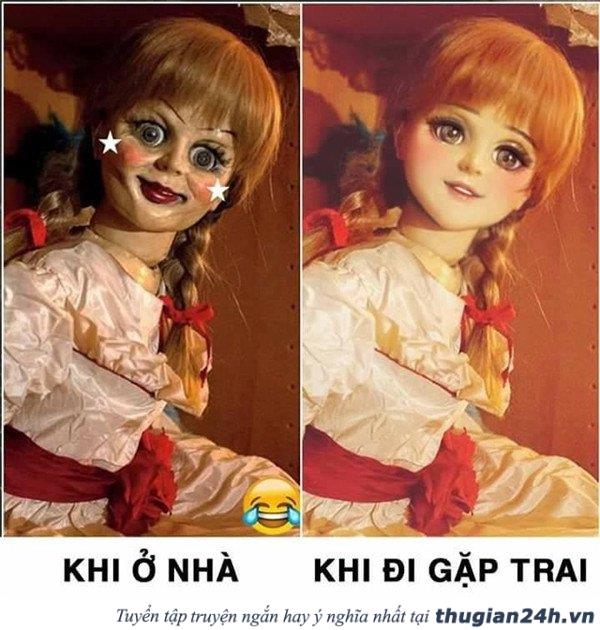 “Cười ra nước mắt” với loạt ảnh hài hước chế Annabelle lầy lội của dân mạng 4