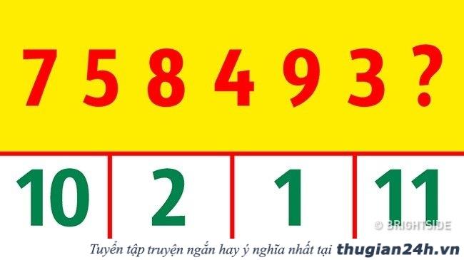 Chỉ thiên tài mới có thể giải được 7 câu đố này trong 30 giây! 5