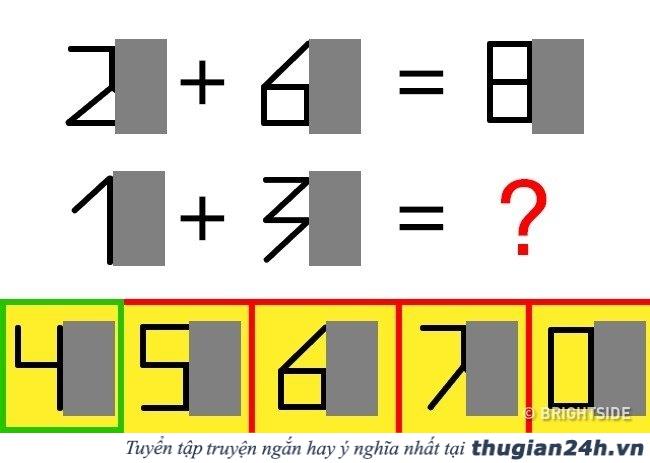 Chỉ thiên tài mới có thể giải được 7 câu đố này trong 30 giây! 7