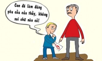 Thấy Cậu Con Trai Về Nhà Với Vẻ Mặt Rầu Rĩ, Tý Hỏi: