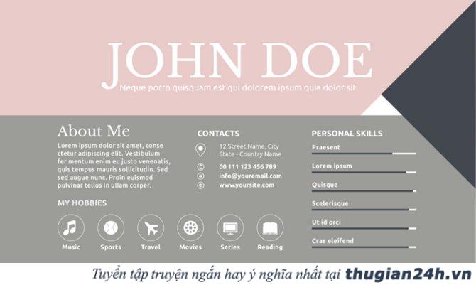 Tổng hợp 12 mẫu CV xin việc chuyên nghiệp và độc đáo dành cho bạn 6