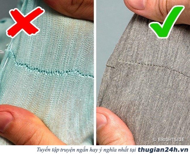 10 mẹo vặt vô cùng hữu ích giúp bạn nhận biết chất lượng quần áo 1