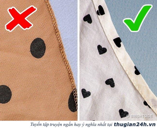 10 mẹo vặt vô cùng hữu ích giúp bạn nhận biết chất lượng quần áo 3