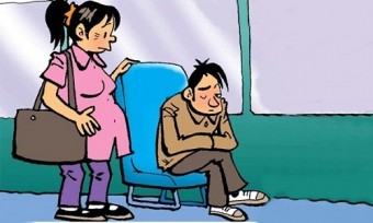 Đàn Ông Thực Thụ Trên Xe Buýt