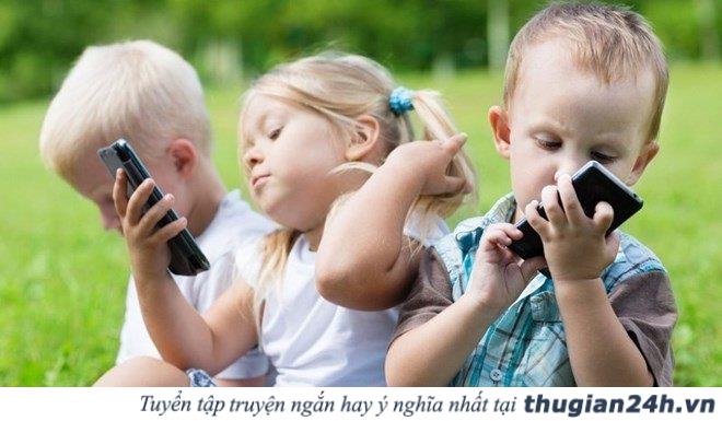 Cách tốt nhất để những đứa trẻ ngừng sử dụng điện thoại 2