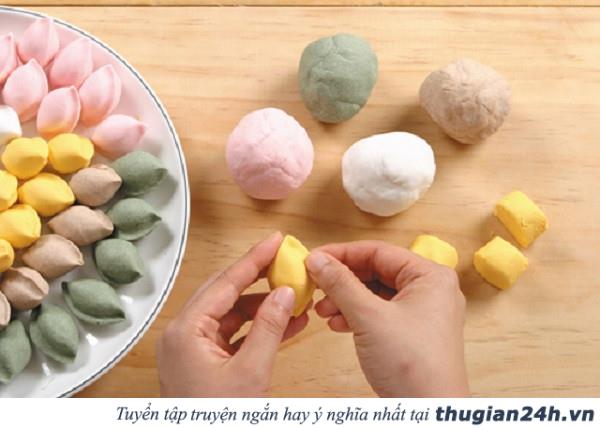 Học cách làm bánh Trung thu Hàn Quốc nhân đậu xanh 3