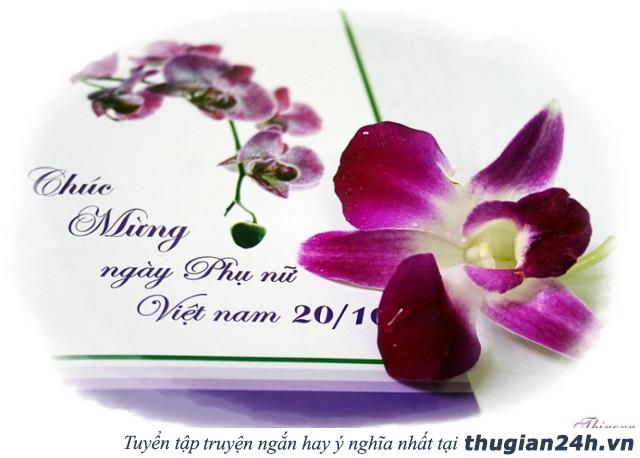 Những mẫu tin nhắn hay dành tặng những người phụ nữ bạn yêu thương trong dịp 20 - 10 6