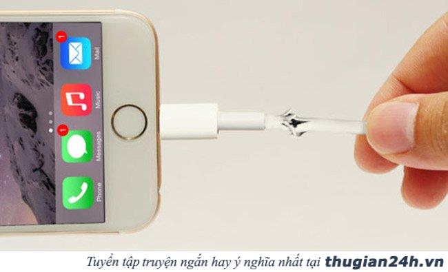 3 bước giúp bảo vệ cáp sạc điện thoại không bị hư hỏng 0