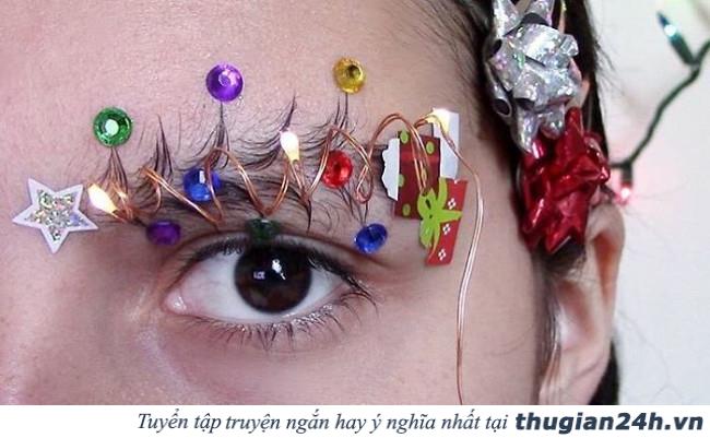 Biến chân mày thành cây thông Noel trong dịp Giáng sinh năm nay, bạn đã thử chưa? 7